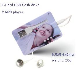 Credit Card Memory with MP3