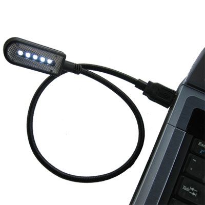 LED Light connected with the USB Port