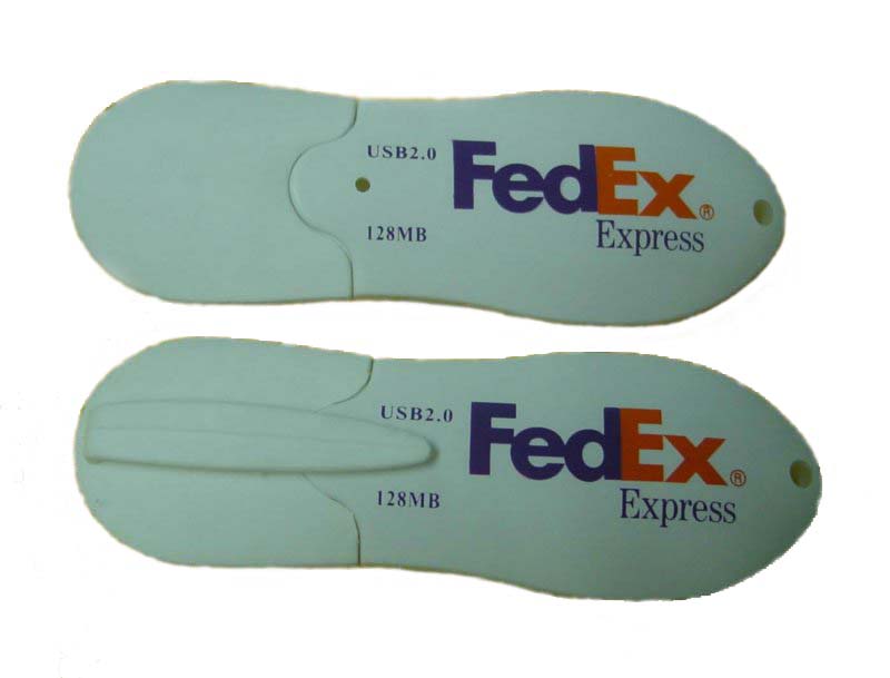 Memory Key sample with Fed Ex corporate logo